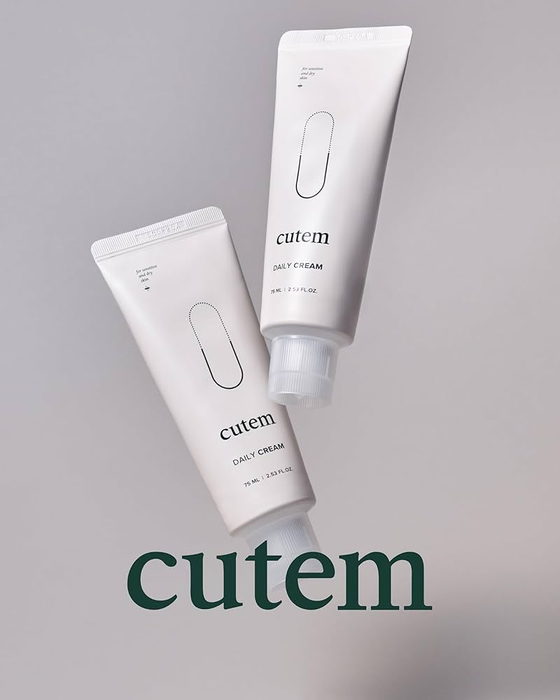 CUTEM Daily Cream | Codzienny krem nawilżający i regenerujący z ceramidami i peptydami | 75 ml