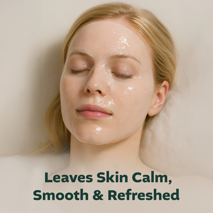 CUTEM Laser Mask | Maska nawilżająco-kojąca z ceramidami i kwasem hialuronowym  | 10szt.