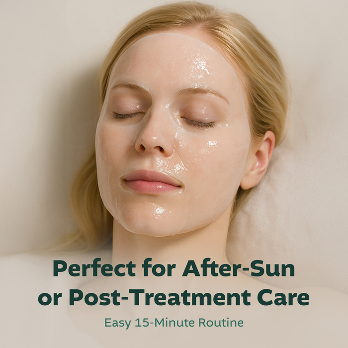 CUTEM Post Mask | Maska kojąco–nawilżająca dla skóry wrażliwej i podrażnionej | 10szt.