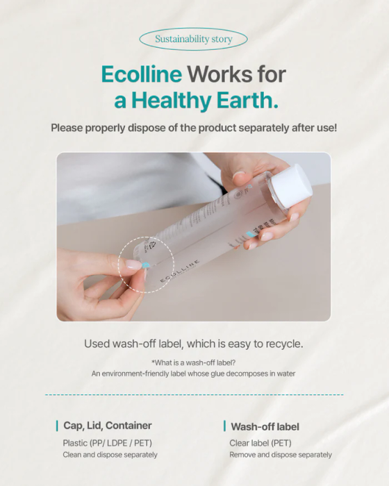 ECOLLINE Manuka Marula Balancing Toner | Łagodzący tonik z miodem manuka, olejem marula i wodą z rumianku | 200 ml