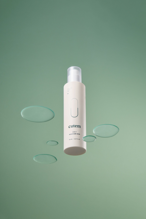 CUTEM Daily Moisture Skin Toner | Tonik nawilżający i łagodzący dla skóry wrażliwej | 150 ml
