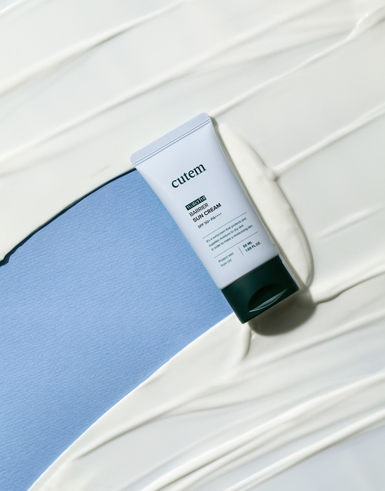 CUTEM Waterful Barrier Sun Cream | Nawilżający krem przeciwsłoneczny SPF 50+ / PA++++ | 50 ml