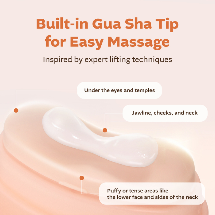 CUTEM Clioly Botul-Thera Lifting Gua Sha Cream | Liftingujący krem do twarzy z masażerem Gua Sha | 65 ml