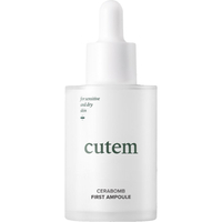 CUTEM Cerabomb First Ampoule | Ampułka rozświetlająco-regenerująca dla skóry wrażliwej i zmęczonej  | 50 ml