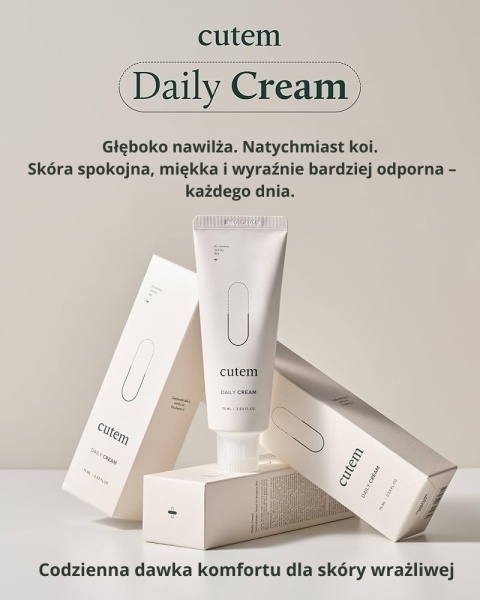 CUTEM Daily Cream | 75 ml