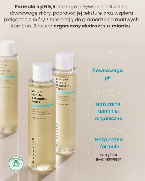 ECOLLINE Manuka Marula Balancing Toner | 200 ml