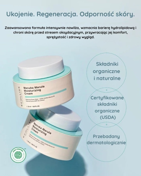 ECOLLINE Manuka Marula Moisturizing Cream | 50 ml