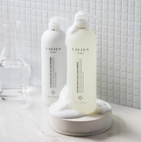 LAVIEN Silk Hair Hair & Scalp All-in-One Treatment | 500 ml