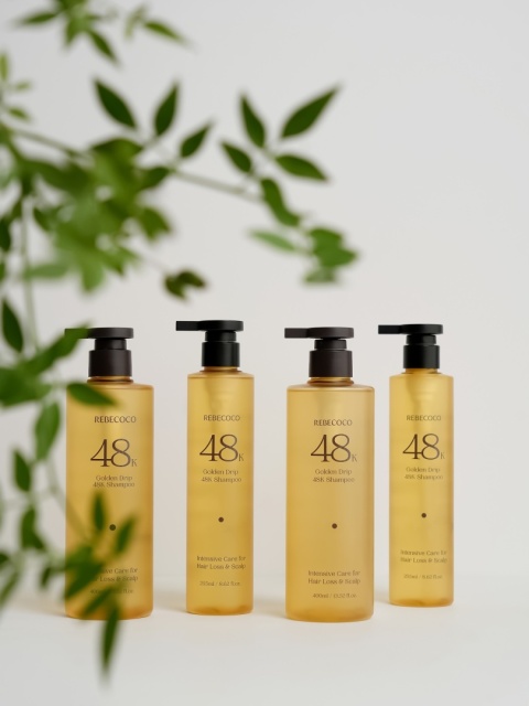 REBECOCO Golden Drip 48K Shampoo | 400 ml