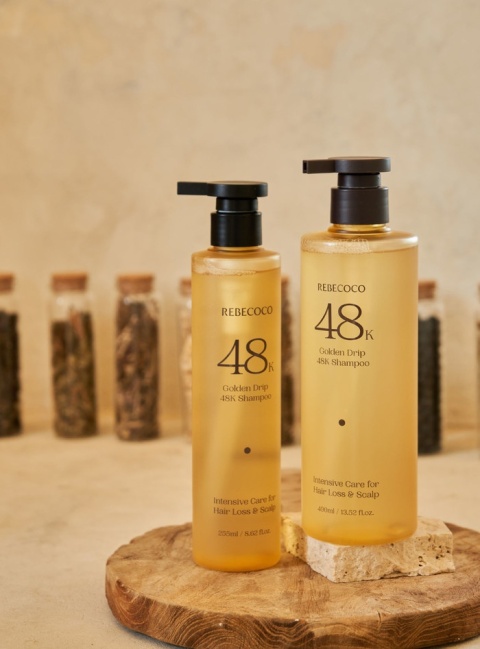 REBECOCO Golden Drip 48K Shampoo | 400 ml