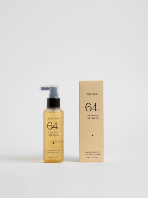 REBECOCO Golden Drip 64K Scalp Tonic | 110 ml
